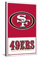 NFL San Francisco 49ers - Logo 21-Trends International-Stretched Canvas