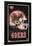 NFL San Francisco 49ers - Neon Helmet 23-Trends International-Framed Poster