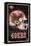 NFL San Francisco 49ers - Neon Helmet 23-Trends International-Framed Stretched Canvas