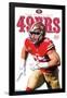 NFL San Francisco 49ers - Nick Bosa Feature Series 23-Trends International-Framed Poster