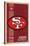 NFL San Francisco 49ers - Retro Logo 14-Trends International-Stretched Canvas