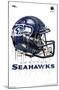 NFL Seattle Seahawks - Drip Helmet 20-Trends International-Mounted Poster