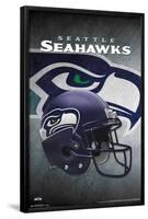 NFL Seattle Seahawks - Helmet 16-Trends International-Framed Poster