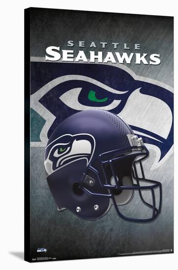 NFL Seattle Seahawks - Helmet 16-Trends International-Stretched Canvas