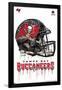 NFL Tampa Bay Buccaneers - Drip Helmet 20-null-Framed Standard Poster