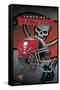 NFL Tampa Bay Buccaneers - Helmet 16-Trends International-Framed Stretched Canvas