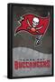 NFL Tampa Bay Buccaneers - Logo 20-Trends International-Framed Poster