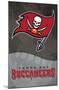 NFL Tampa Bay Buccaneers - Logo 20-Trends International-Mounted Poster