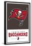 NFL Tampa Bay Buccaneers - Logo 21-Trends International-Framed Poster