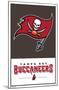 NFL Tampa Bay Buccaneers - Logo 21-Trends International-Mounted Poster
