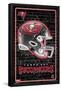 NFL Tampa Bay Buccaneers - Neon Helmet 23-Trends International-Framed Poster