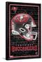 NFL Tampa Bay Buccaneers - Neon Helmet 23-Trends International-Framed Poster