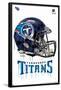 NFL Tennessee Titans - Drip Helmet 20-null-Framed Standard Poster