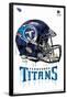 NFL Tennessee Titans - Drip Helmet 20-Trends International-Framed Poster