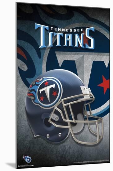 NFL Tennessee Titans - Helmet 18-Trends International-Mounted Poster