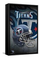 NFL Tennessee Titans - Helmet 18-Trends International-Framed Stretched Canvas