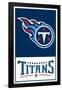 NFL Tennessee Titans - Logo 21-Trends International-Framed Poster