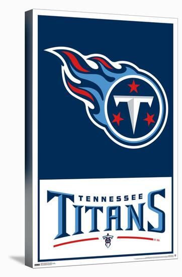 NFL Tennessee Titans - Logo 21-Trends International-Stretched Canvas