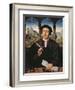 Ng 2273 Portrait of a Man, C.1510-20 (Panel)-Quentin Massys-Framed Giclee Print