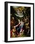 Ng 2447 Holy Family with St. John the Baptist in a Landscape, C.1593-94-Denys Calvaert-Framed Giclee Print