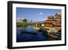 Nga Pe Chaung Teak Wood Monastery (Jumping Cat Monastery), Inle Lake, Shan State-Nathalie Cuvelier-Framed Photographic Print