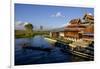 Nga Pe Chaung Teak Wood Monastery (Jumping Cat Monastery), Inle Lake, Shan State-Nathalie Cuvelier-Framed Photographic Print