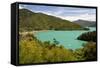 Ngakuta Bay, Queen Charlotte Sound, Near Picton-Stuart Black-Framed Stretched Canvas