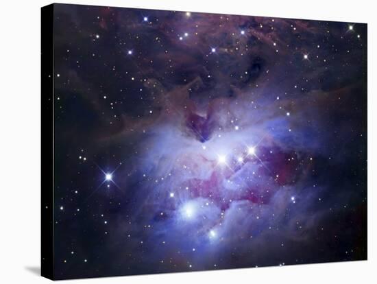 NGC 1977 is a Reflection Nebula Northeast of the Orion Nebula-Stocktrek Images-Stretched Canvas