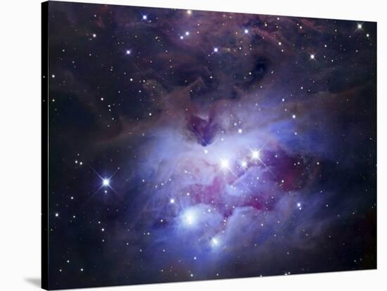 NGC 1977 is a Reflection Nebula Northeast of the Orion Nebula-Stocktrek Images-Stretched Canvas