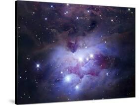 NGC 1977 is a Reflection Nebula Northeast of the Orion Nebula-Stocktrek Images-Stretched Canvas