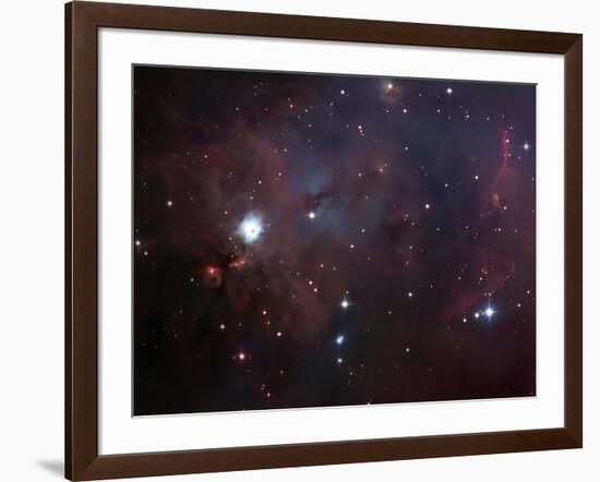 NGC 1999 Is a Dust Filled Bright Nebula-Stocktrek Images-Framed Photographic Print