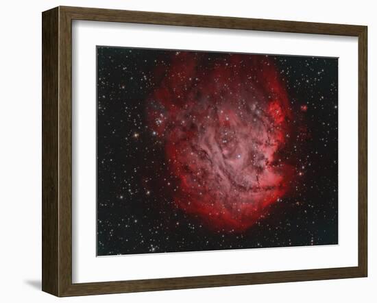 Ngc 2174, the Monkey Head Nebula with Ic 2159 Nebulosity-null-Framed Photographic Print