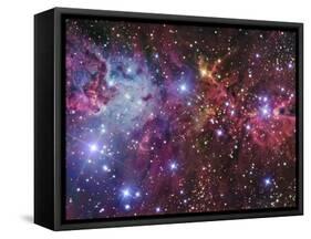 NGC 2264-Stocktrek Images-Framed Stretched Canvas