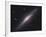 Ngc 2683, Spiral Galaxy in Lynx-null-Framed Photographic Print