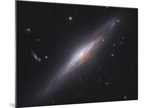 Ngc 2683, Spiral Galaxy in Lynx-null-Mounted Photographic Print