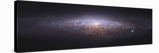 NGC 2683, Unbarred Spiral Galaxy in Lynx-null-Stretched Canvas