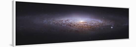 NGC 2683, Unbarred Spiral Galaxy in Lynx-null-Framed Photographic Print