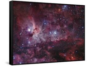 NGC 3372, the Eta Carinae Nebula-Stocktrek Images-Framed Stretched Canvas