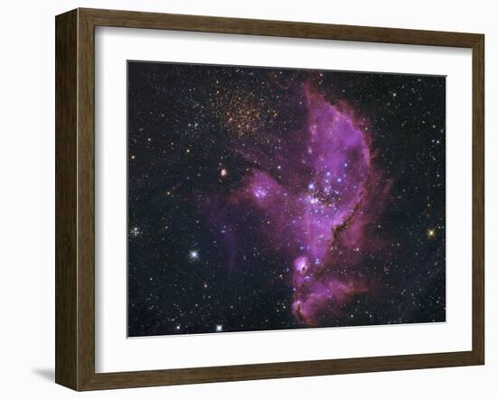 NGC 346, Open Cluster And Nebula Complex in the Small Magellanic Cloud-Stocktrek Images-Framed Premium Photographic Print