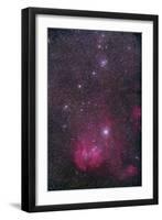 Ngc 3766 and the Lambda Cen Nebula in the Constellation Centaurus-null-Framed Photographic Print