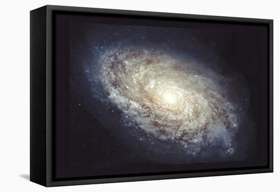 NGC 4414-null-Framed Stretched Canvas