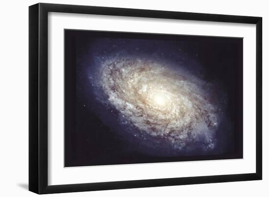 NGC 4414-null-Framed Premium Giclee Print