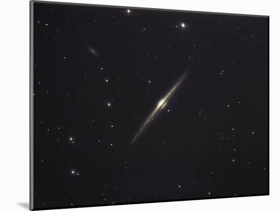 NGC 4565, An Edge-on Unbarred Spiral Galaxy in the Constellation Coma Berenices-Stocktrek Images-Mounted Photographic Print