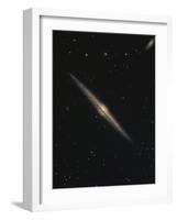 NGC 4565 is an Edge-On Barred Spiral Galaxy in the Constellation Coma Berenices-Stocktrek Images-Framed Photographic Print