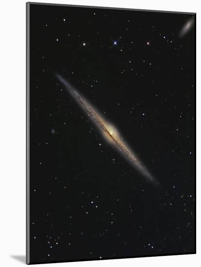 NGC 4565 is an Edge-On Barred Spiral Galaxy in the Constellation Coma Berenices-Stocktrek Images-Mounted Photographic Print