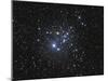 NGC 457 is an Open Star Cluster in the Constellation Cassiopeia-Stocktrek Images-Mounted Photographic Print