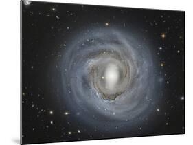Ngc 4921, a Barred Spiral Galaxy in the Coma Cluster-null-Mounted Photographic Print
