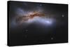 Ngc 520, a Pair of Colliding Spiral Galaxies-null-Stretched Canvas