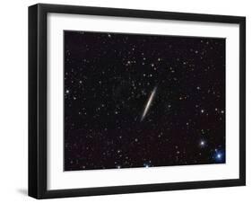 Ngc 5907 Spiral Galaxy-null-Framed Photographic Print