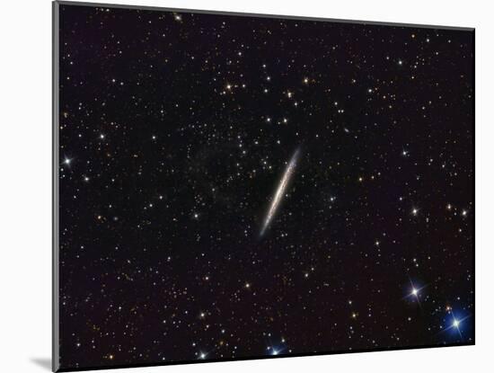 Ngc 5907 Spiral Galaxy-null-Mounted Photographic Print